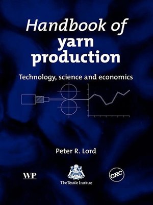 cover image of Handbook of Yarn Production